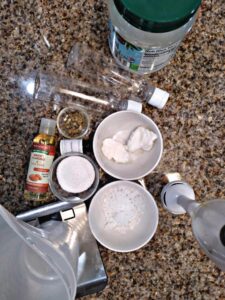 ingredients for lotion making