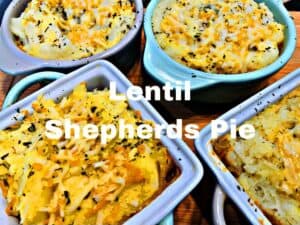lentil shepherd's pie