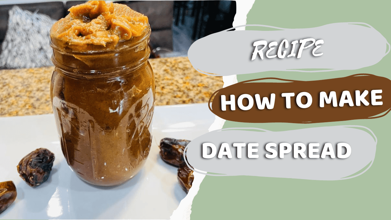 date Spread or Date paste recipe